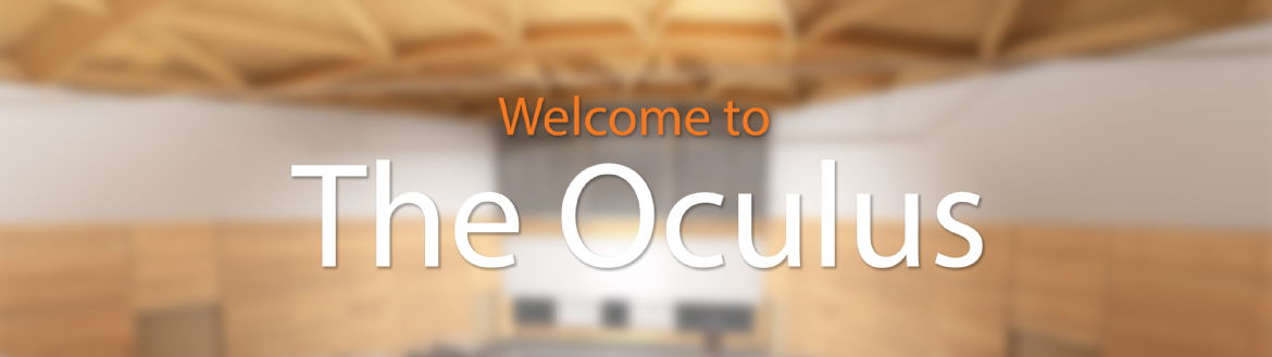 Welcome to the Oculus